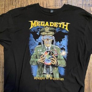 Megadeth band tee
